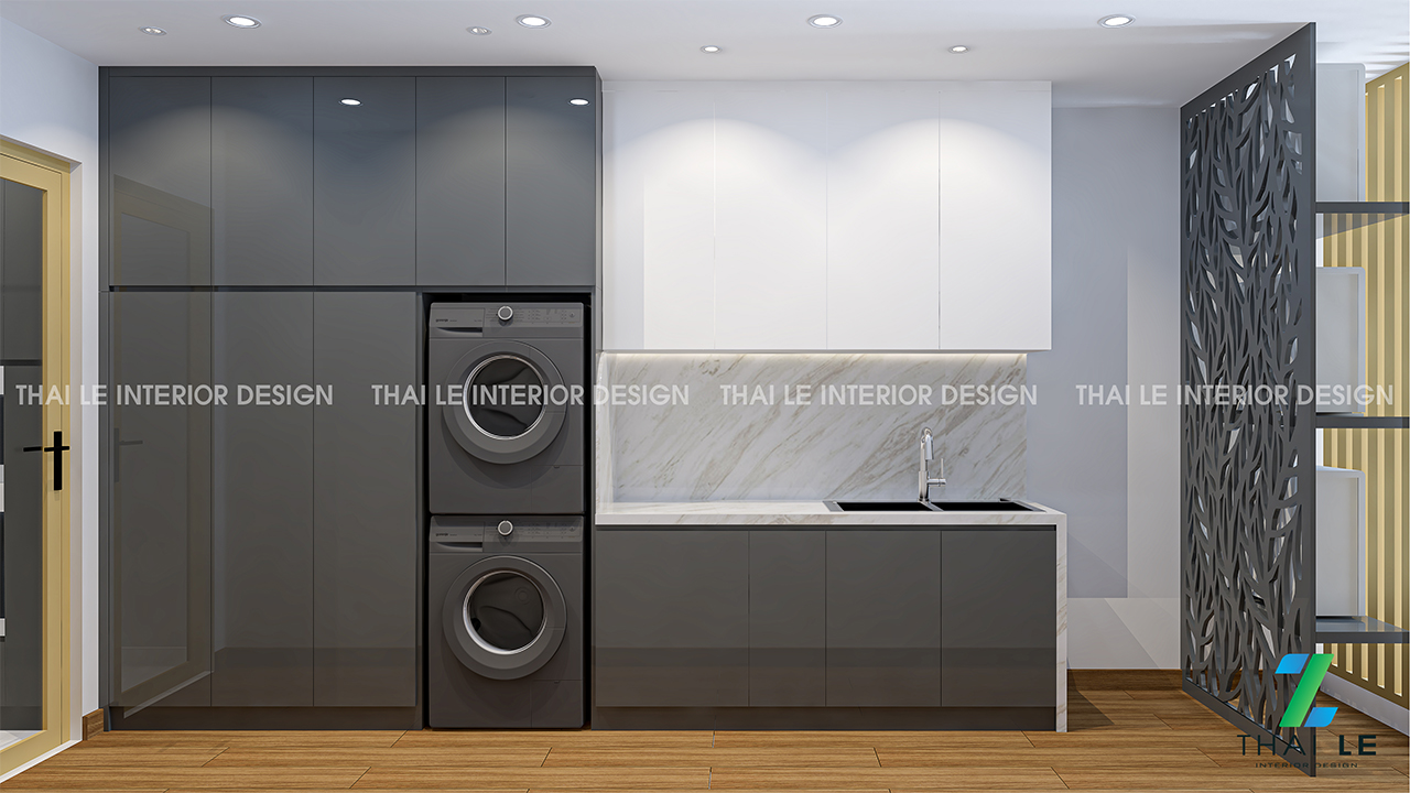 Thiết kế nội thất căn hộ The Peak Midtown Q7 - 115m2